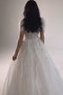Custom wedding gown