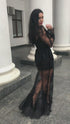 Lace dress Long evening gown