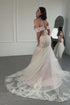 Bridal gown, Mermaid wedding dress