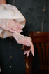 White wedding gloves Bridal gloves Handmade gloves