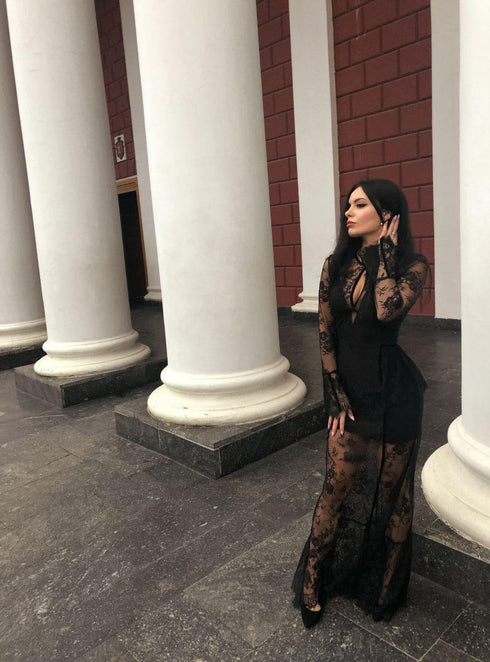 Lace dress Long evening gown