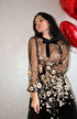 lace dress Evening gown Black formal dress