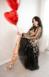 lace dress Evening gown Black formal dress