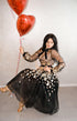 lace dress Evening gown Black formal dress