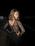 Cocktail gown Sequin evening dress