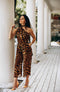 Romper women Leopard  jumpsuit