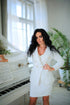 White wedding Tweed jacket women