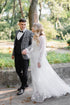 Romantic wedding dress Organza bohemian dress