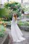 Romantic wedding dress Organza bohemian dress