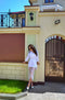 Summer suit  White blouse Two suit