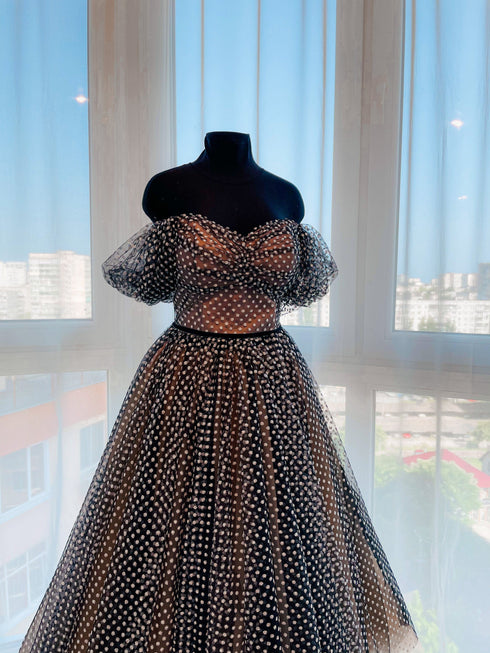 Evening dress fluffy skirt Ball gown