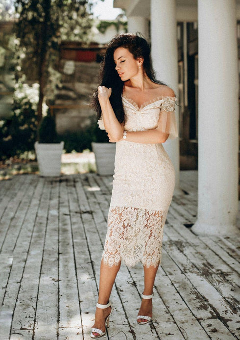 Gowns for women Elegant champagne dress