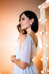 Bridal gown and short sleeves