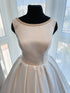 Satin wedding dress Unique wedding dress
