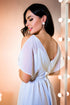 Bridal gown and short sleeves