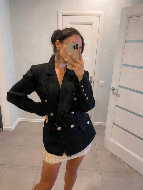 Tweed suit Women business suit