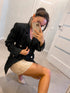 Tweed suit Women business suit