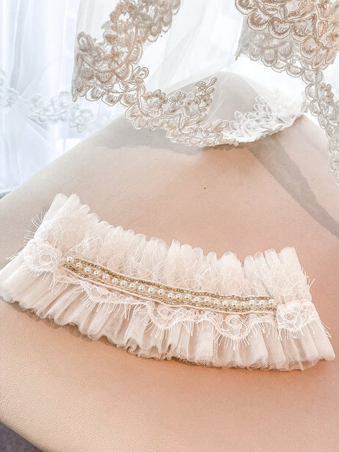 Bridal garter belt Garter for bride lace garter