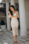Gowns for women Elegant champagne dress