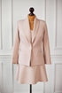 Dress and jacket Pink suit ladies suit