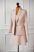 Dress and jacket Pink suit ladies suit